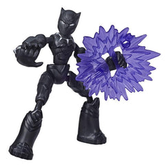Marvel Avengers Bend n Flex Action Figure Toy, 6-Inch Flexible Black Panther Figure, For Kids Ages 4 And Up