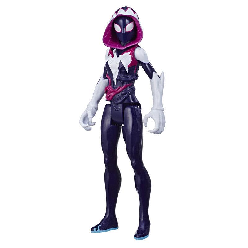 Marvel Universe Inspired Spider-Man Maximum Venom Titan Hero Ghost-Spider Action Figure Toy, Ages 4 And Up