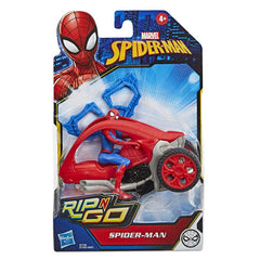 Marvel Spider-Man: Spider-Man Stunt Vehicle 6-Inch-Scale Super Hero Action Figure And Vehicle