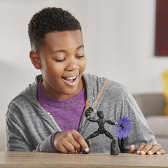 Marvel Avengers Bend n Flex Action Figure Toy, 6-Inch Flexible Black Panther Figure, For Kids Ages 4 And Up