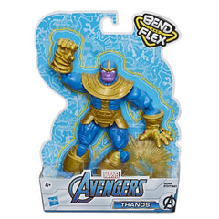 Marvel Avengers Bend And Flex Action Figure Toy, 6-Inch Flexible Thanos Figure, For Kids Ages 4 And Up