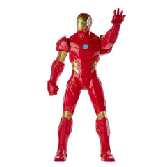 Marvel Avengers Iron Man Figure 9.5-Inch Action Figure Toy, Arc Booster, 2 Arc Swords, For Kids Ages 4 & Up
