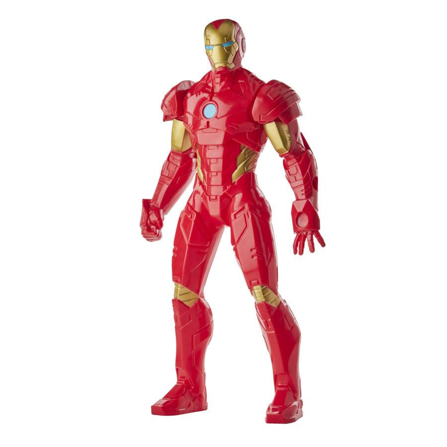 Marvel Avengers Iron Man Figure 9.5-Inch Action Figure Toy, Arc Booster, 2 Arc Swords, For Kids Ages 4 & Up