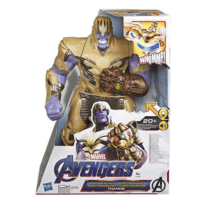 Marvel Avengers Power Punch Thanos Action Figure - 9 Inch