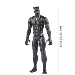 Marvel Avengers Titan Hero Series Black Panther Action Figure, 12-Inch Toy, For Kids Ages 4 And Up