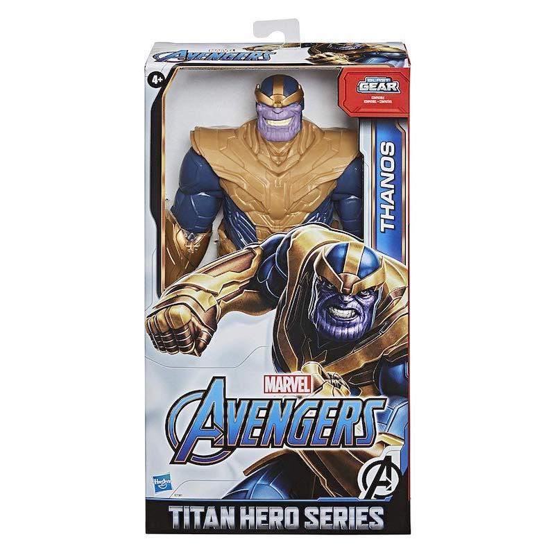 Marvel Avengers Titan Hero Series Blast Gear Deluxe Thanos Action Figure, 12-Inch Toy, Inspired By Comics, For Kids Ages 4 And Up