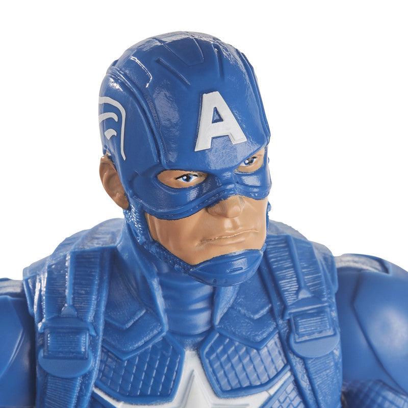 Marvel Avengers Titan Hero Series Captain America Action Figure, 12-Inch Toy, For Kids Ages 4 And Up