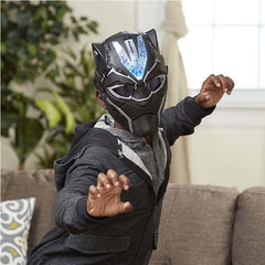 Marvel Black Panther Vibranium Power FX Mask with Pulsating Light Effects for Costume and Role Play