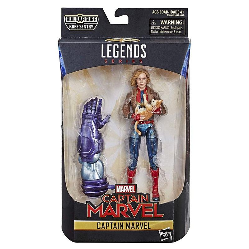 Marvel Captain Marvel 6-inch Legends Captain Marvel in Bomber Jacket Figure