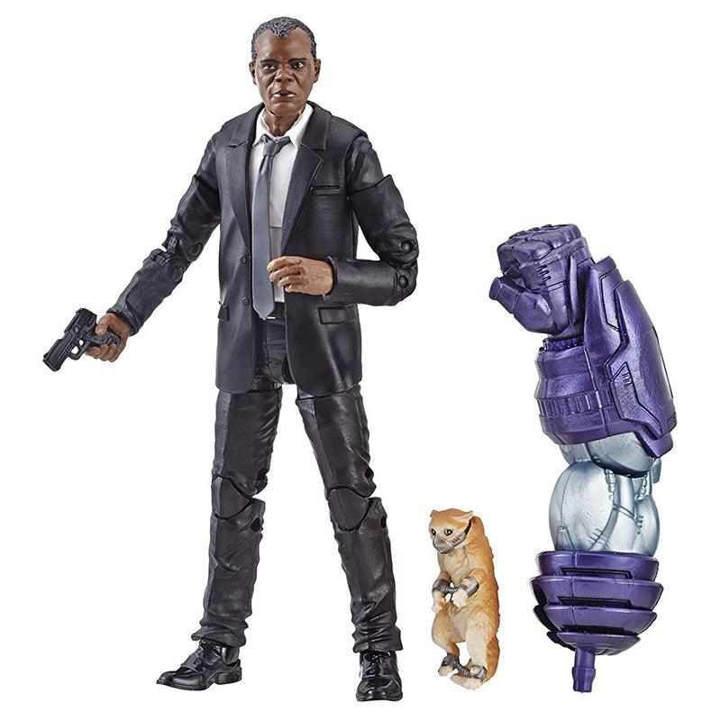 Marvel Captain Marvel 6-inch Legends Nick Fury Figure