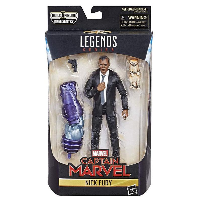 Marvel Captain Marvel 6-inch Legends Nick Fury Figure