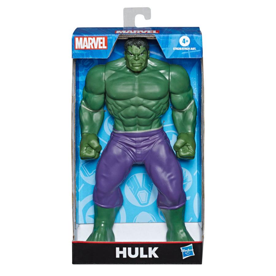 Marvel Hulk Toy 9.5-inch Scale Collectible Super Hero Action Figure, Toys for Kids Ages 4 and Up
