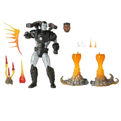 Marvel Legends Series 6-inch Collectible Action Figure Deluxe Marvel's War Machine Toy, 8 Accessories