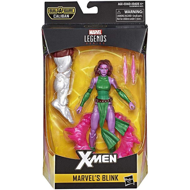 Marvel Legends Series 6-inch Collectible Action Figure Marvel's Blink Toy (X-Men Collection) ‚Äö√Ñ√¨ with Marvel's Caliban Build-a-Figure Part