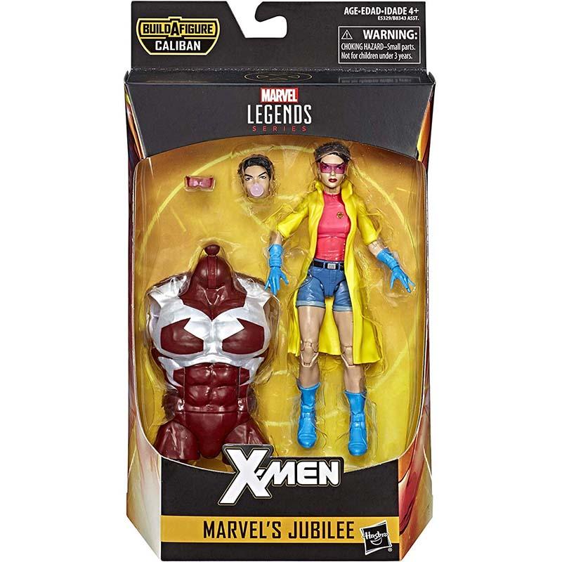 Marvel Legends Series 6-inch Collectible Action Figure Marvel's Jubilee Toy (X-Men Collection) ‚Äö√Ñ√¨ with Marvel's Caliban Build-a-Figure Part