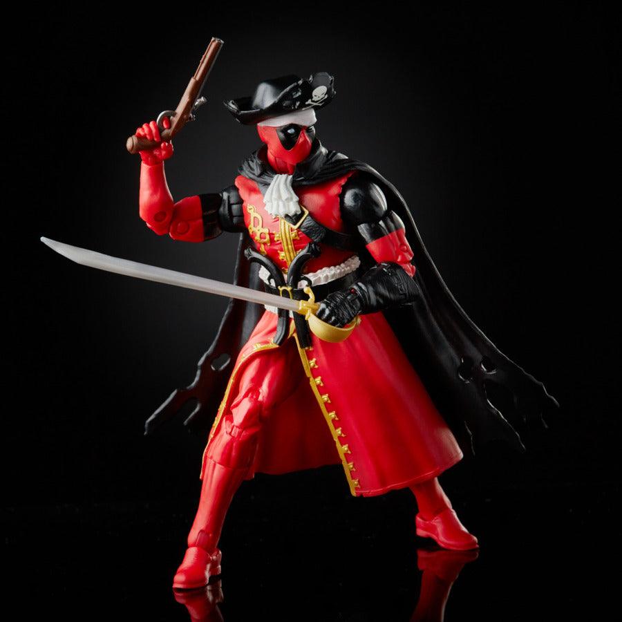 Marvel Legends Series 6-inch Deadpool Collection Deadpool Action Figure Toy Premium Design and 3 Accessories