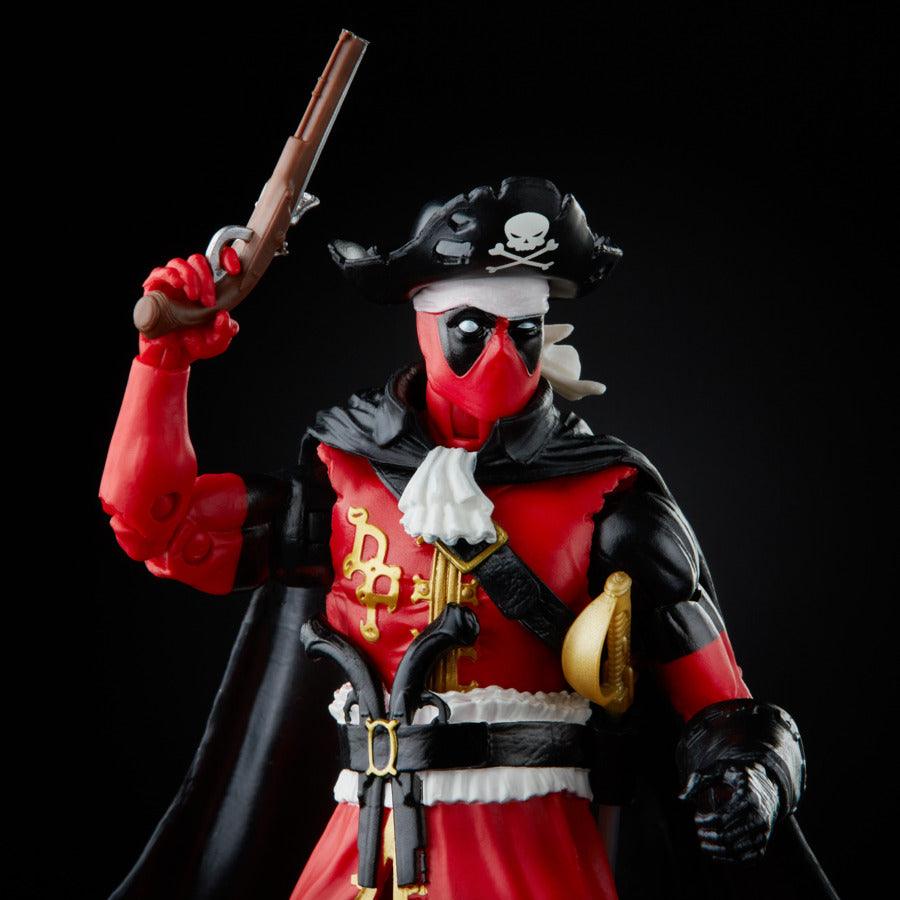 Marvel Legends Series 6-inch Deadpool Collection Deadpool Action Figure Toy Premium Design and 3 Accessories
