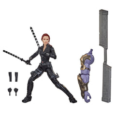 Marvel Legends Series Avengers 6-inch Collectible Action Figure Toy Black Widow, Premium Design and 6 Accessories