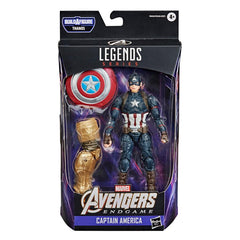 Marvel Legends Series Avengers 6-inch Collectible Action Figure Toy Captain America, Premium Design and 2 Accessories