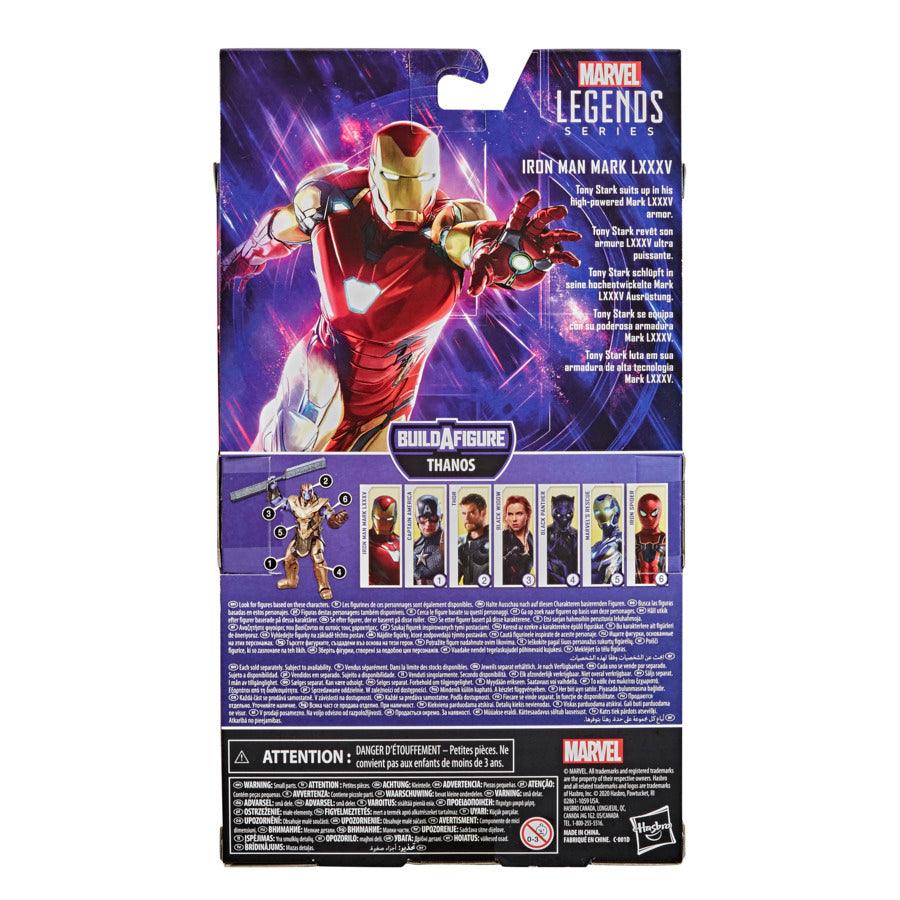 Marvel Legends Series Avengers 6-inch Collectible Action Figure Toy Iron Man Mark LXXXV, Premium Design and 4 Accessories