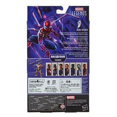 Marvel Legends Series Avengers 6-inch Collectible Action Figure Toy Iron Spider, Premium Design and Build-a-Figure Part.