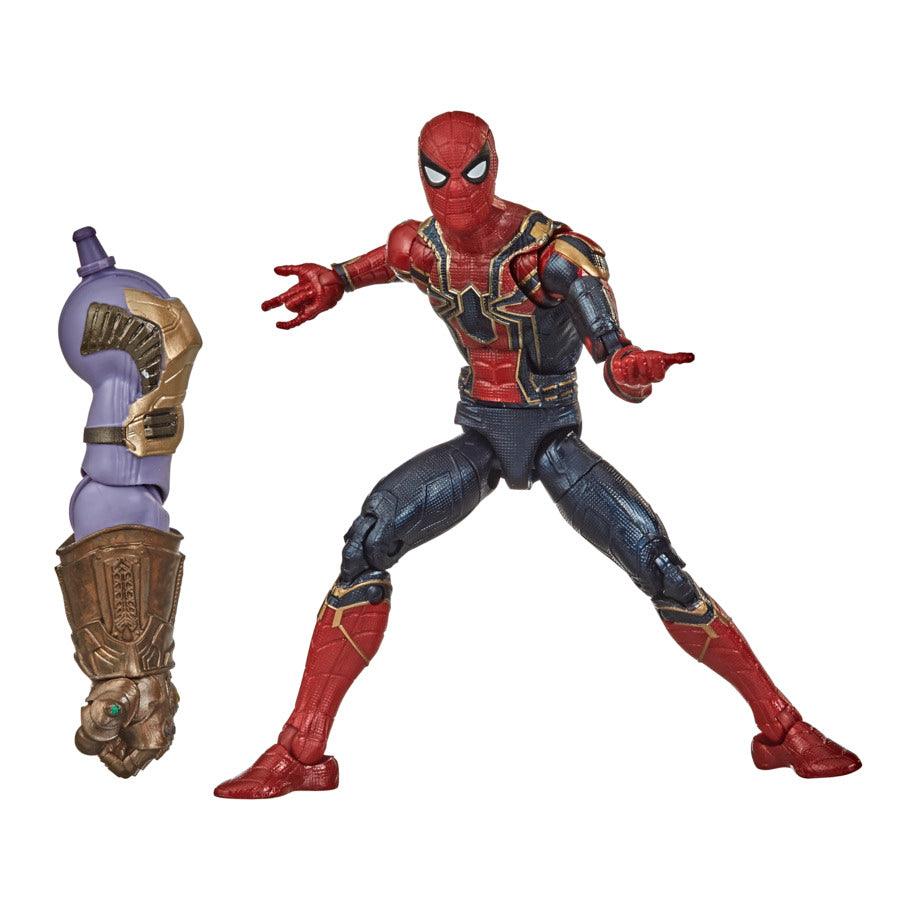 Marvel Legends Series Avengers 6-inch Collectible Action Figure Toy Iron Spider, Premium Design and Build-a-Figure Part.