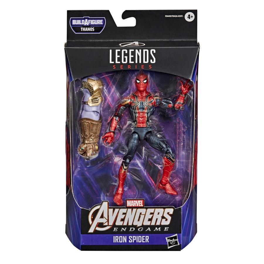 Marvel Legends Series Avengers 6-inch Collectible Action Figure Toy Iron Spider, Premium Design and Build-a-Figure Part.