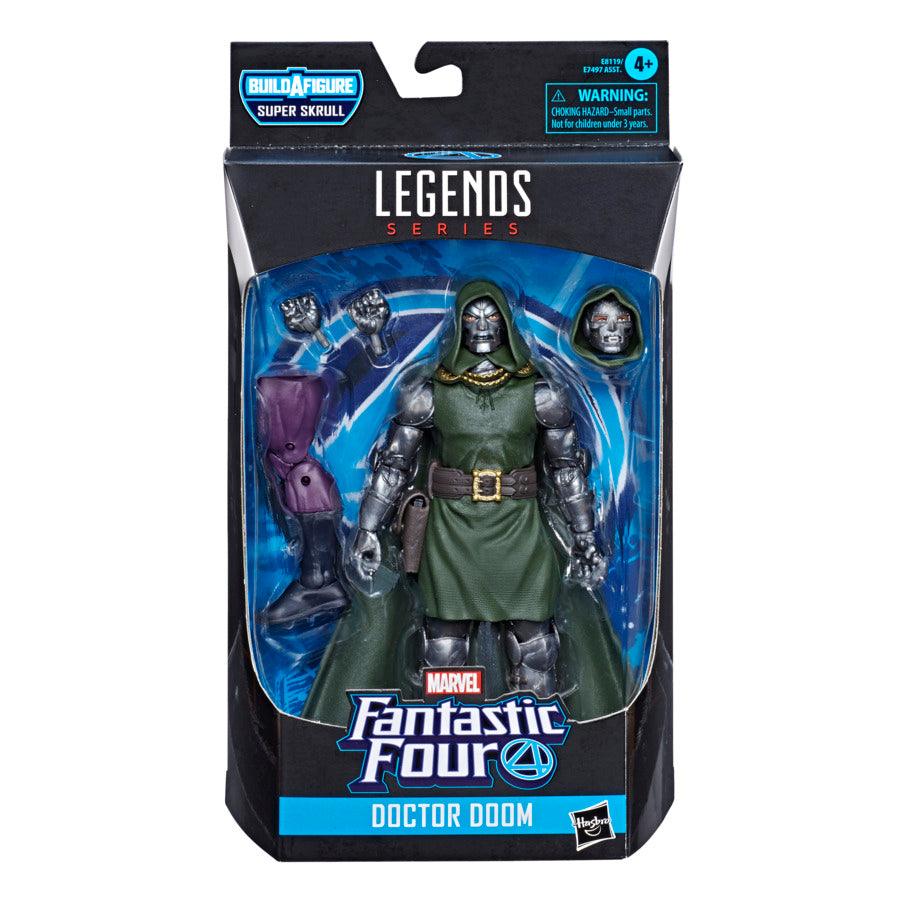 Marvel Legends Series Fantastic Four 6-Inch Collectible Action Figure Doctor Doom Toy,1 Build-A-Figure Part