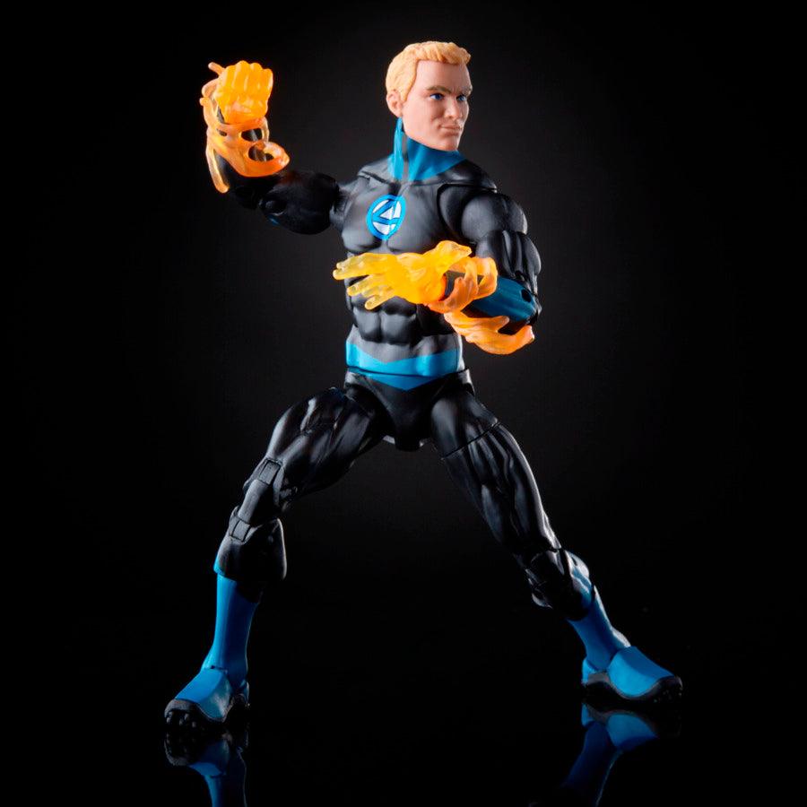 Marvel Legends Series Fantastic Four 6Inch Collectible Action Figure Human Torch Toy,3 Build-A-Figure Parts