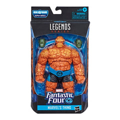 Marvel Legends Series Fantastic Four 6Inch Collectible Action Figure Marvel'S Thing Toy, 2 Buildafigure Parts