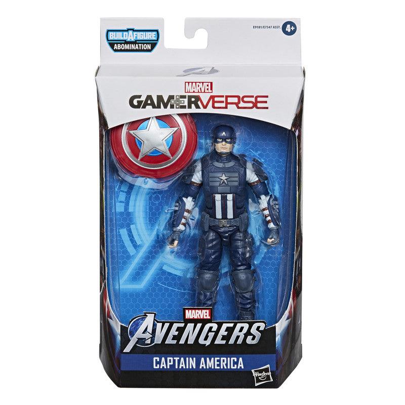 Marvel Legends Series Gamerverse 6-inch Collectible Captain America Action Figure Toy, Ages 4 And Up