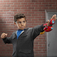 Marvel Nerf Power Moves Avengers Iron Man Repulsor Blast Gauntlet Nerf Dart-Launching Toy For Kids Roleplay, Toys For Kids Ages 5 And Up