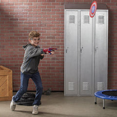 Marvel Nerf Power Moves Marvel Avengers Captain America Shield Sling Nerf Disc-Launching Toy For Kids Roleplay, Toys For Kids Ages 5 And Up