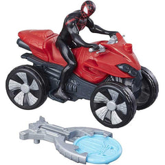 Marvel Spider-Man Blast 'n Go Kid Arachnid with ATV (Multi Color)