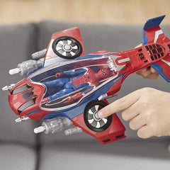Marvel Spider-Man: Far from Home Spider-Jet with ‚Äö√Ñ√¨ Vehicle Toy & 6 inch Scale Action Figure