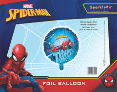Marvel Spider Man Round Foil Balloon, Pack of 1