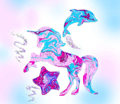 Make It Real Masterpieces Paint Pouring Multicolor