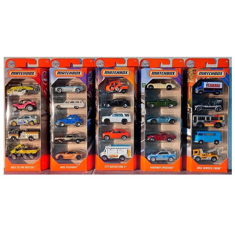 Matchbox Service Crew 5 Car Gift Pack - Color And Design May Vary