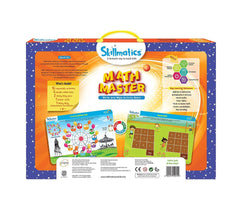 Skillmatics Educational Game : Math Master (6-9 Years) | Creative Fun Activities for Kids | Erasable and Reusable Mats
