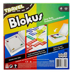 Mattel Games Travel Blokus Board Game For Ages 7 and Up