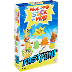 Mattel Games Whac-A-Mole Stack-A-Mole Fast Fun Game