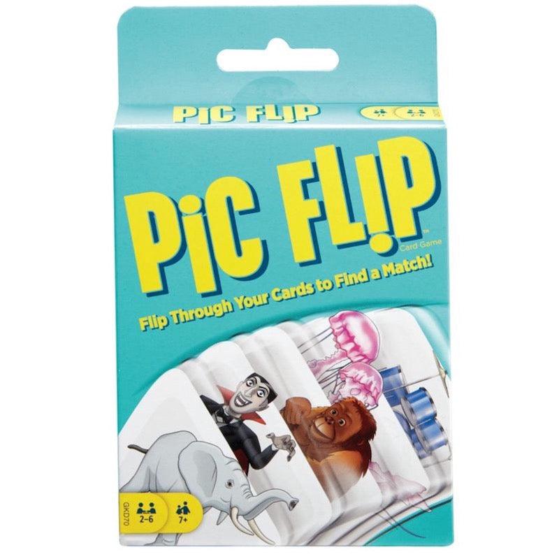 Mattel Pic Flip Card Game for 2-6 Players