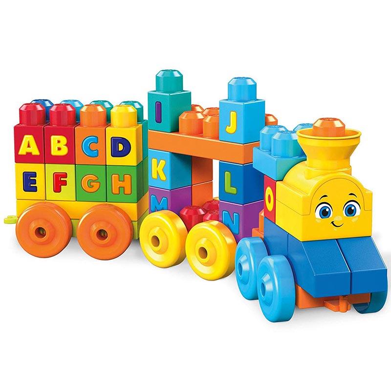 Mega Bloks ABC Musical Train 50 Pieces