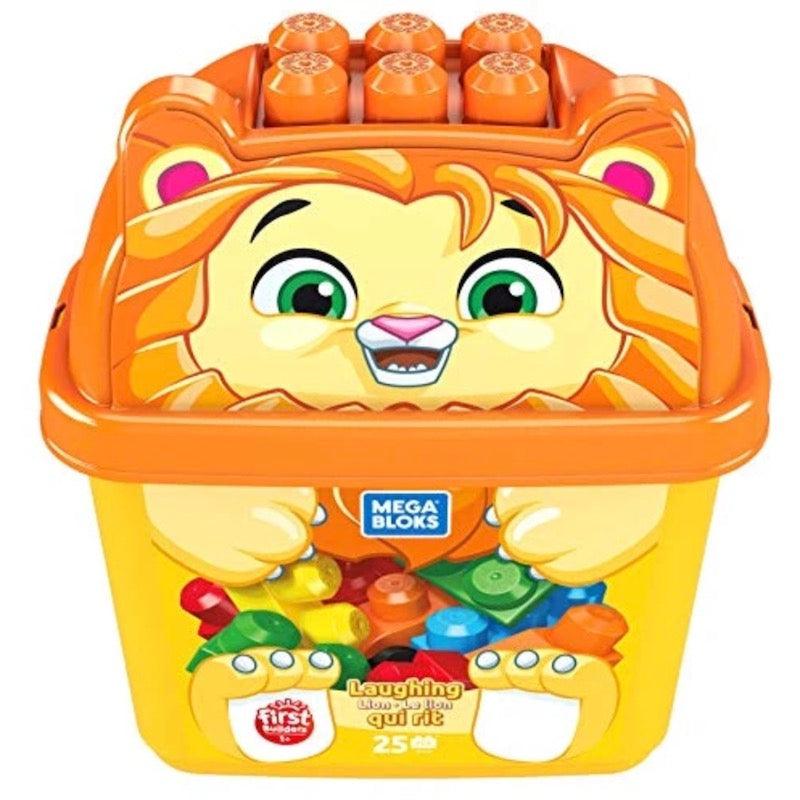 Mega Bloks Laughing Lion Animal Bucket