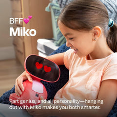 Miko 3: AI-Powered Smart Robot for Kids | STEM Learning & Educational Robot, Martian Red