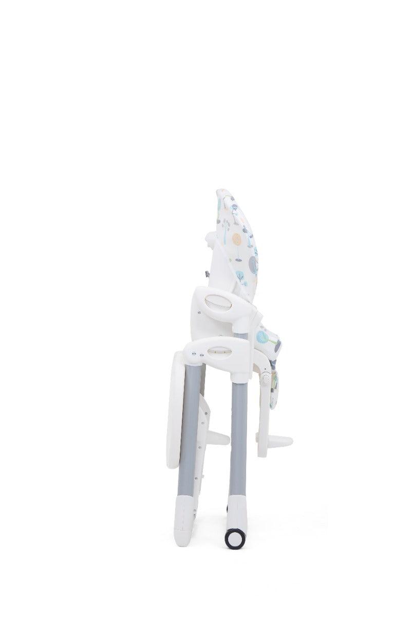 Joie Mimzy High Chair Pastel Forest - Portable Booster Seat For Ages 0-3 Years