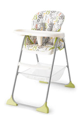 Joie Mimzy Snacker High Chair 123 Artwork - Portable Booster Seat For Ages 0-3 Years