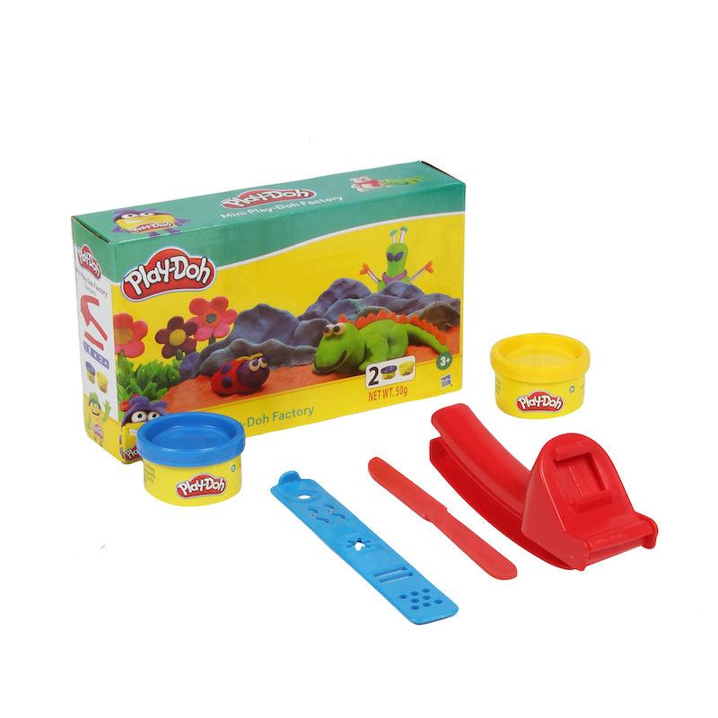 Play-Doh Mini Fun Factory Toolset for Kids 3 Years and Up with 2 Non-Toxic Colors