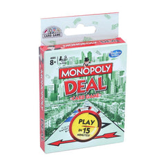 Monopoly Deal Card Game for Families and Kids Ages 8 and Up, Fast Gameplay With Cards