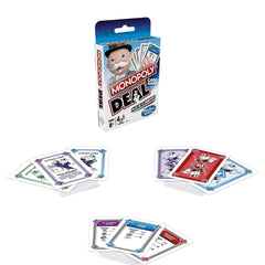 Monopoly Deal Card Game English (New) for Families and Kids Ages 8 and Up